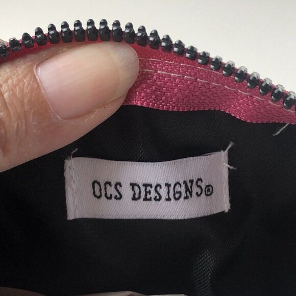 OCS Designs Barbie Themed Pink Cosmetic Bag NWT - Picture 7 of 7